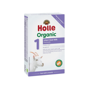 HOLLE ekologiškas pradinio maitinimo ožkų pieno mišinys kūdikiams Nr. 1, nuo gimimo, LT-EKO-001, 400 g