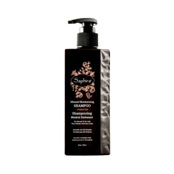 SAPHIRA drėkinamasis plaukų šampūnas su Negyvosios jūros mineralais MINERAL MOISTURIZING SHAMPOO, 250 ml